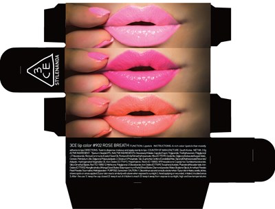 Image Of Carton (3ce Lip Color 902 Rose Breath Carton)